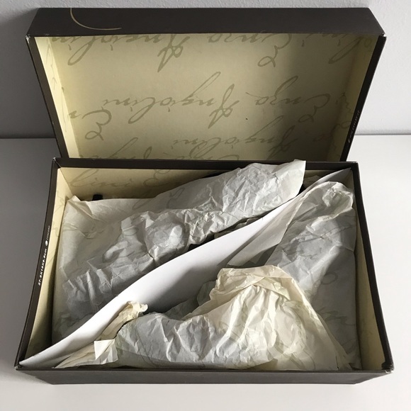 Enzo Angiolini Eamurray Patent Leather Silver Buckle Black Open Toe Pumps Shoes - Picture 6 of 16